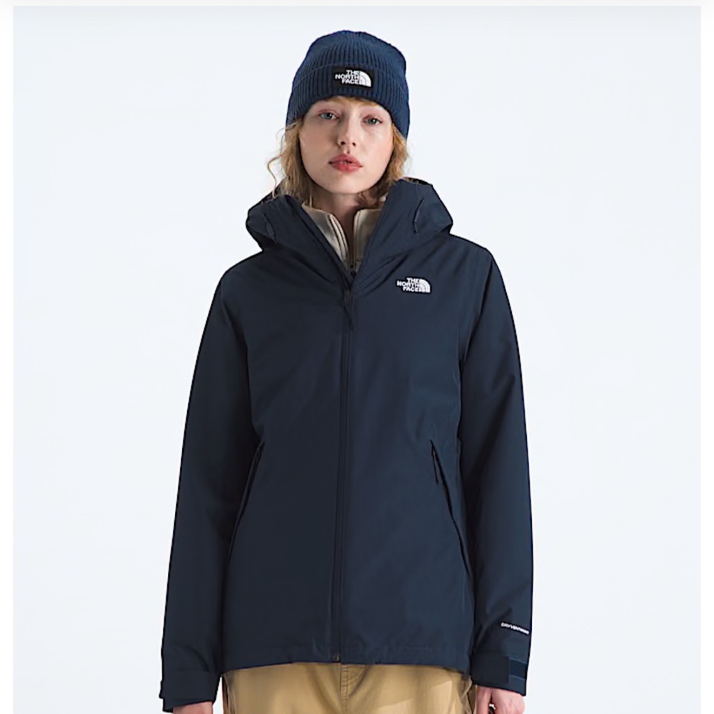 The North Face Navy Blue Women’s Carto Mono Triclimate Hooded Jacket